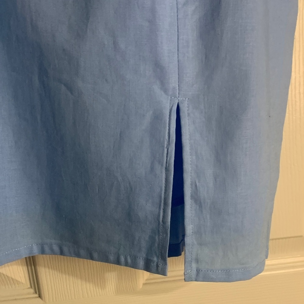 Forever 21 Sky Blue Tie-Front Dress - Picture 5 of 9